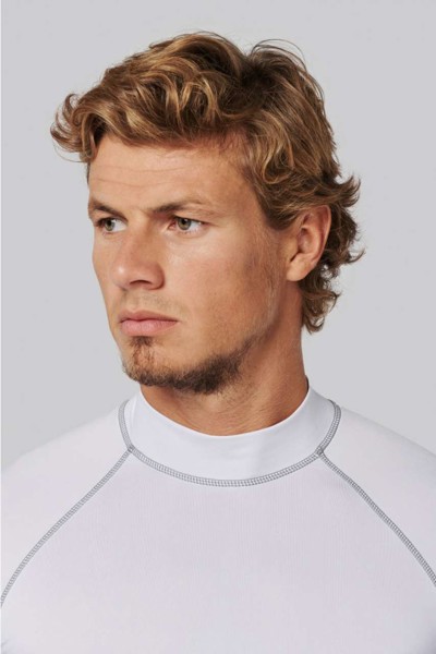 Men's Technical Long-Sleeved T-Shirt With Uv Protection - White / XS