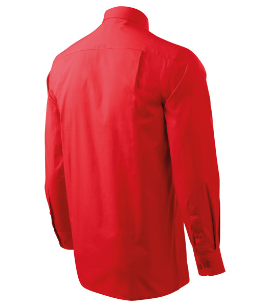 Košile Pánská Malfini® Style Ls - Červená / 2XL