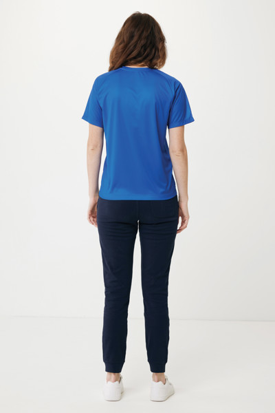 Iqoniq Tikal recycled polyester quick dry sport t-shirt - Royal Blue / M