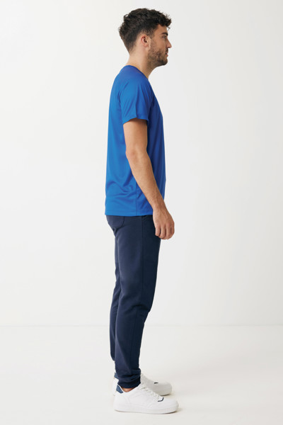 Iqoniq Tikal recycled polyester quick dry sport t-shirt - Royal Blue / M
