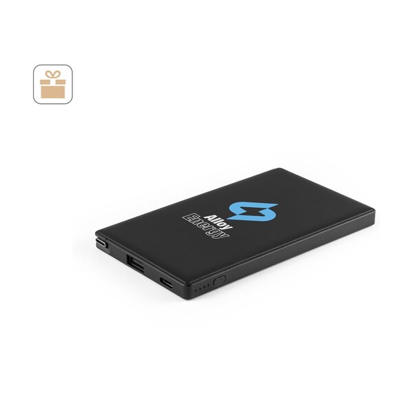 WIGNER. Prijenosna baterija 4'000 mAh na recikliranog ABS-a (100% rABS)