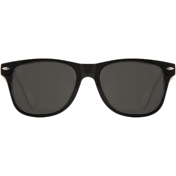 Sun Ray sunglasses with two coloured tones - White / Solid Black