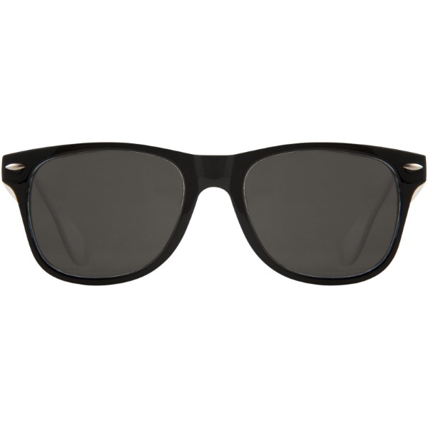 Sun Ray sunglasses with two coloured tones - White / Solid Black