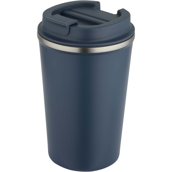 Gobelet en acier inoxydable Newport à double paroi de de 350 ml isolé sous vide - Bleu hale