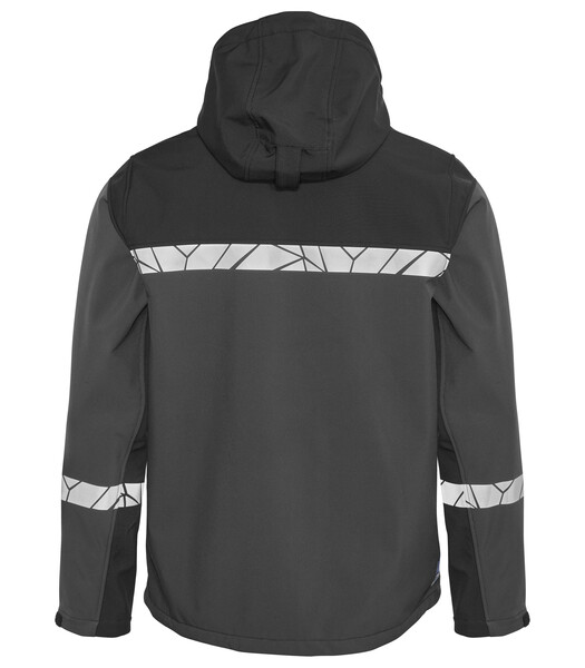 7400 SOFTSHELL JACKET PGL Grey/Black XS