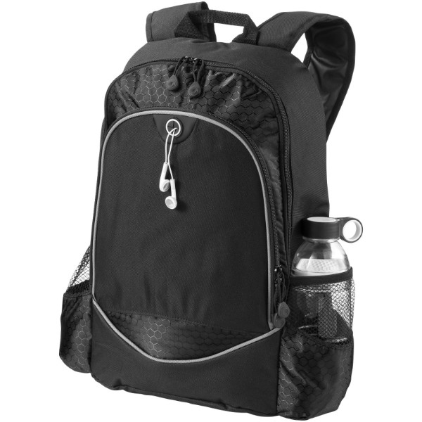 Benton 15" Laptop-Rucksack 15L - schwarz