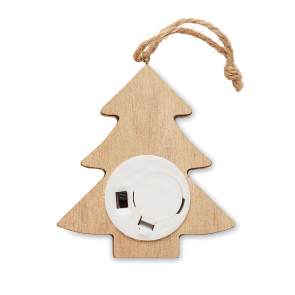 Wooden weed tree with lights Lulie