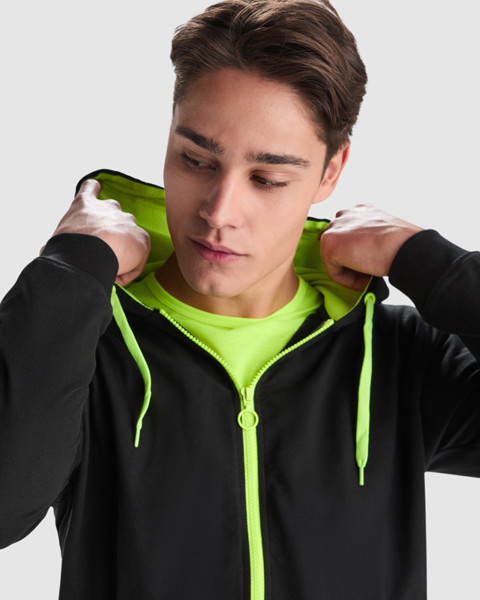 Fuji Sweatshirt - Royal Blue/Fluor Yellow / XXL