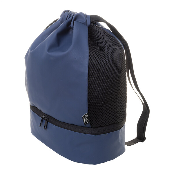 Sac Piscine En Rpet Duodraw - Bleu