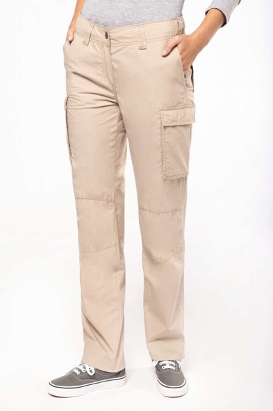 Ladies' Lightweight Multipocket Trousers - Light Charcoal / 44