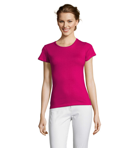 MISS T-SHIRT SENHORA 150g - FuchsiaM