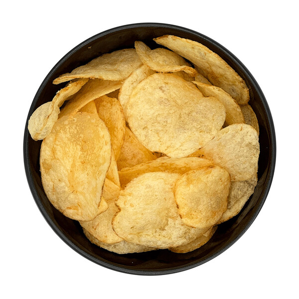 Chips poser, sølvfolie inkl. logotryk i 1-4 farver - Salty taste