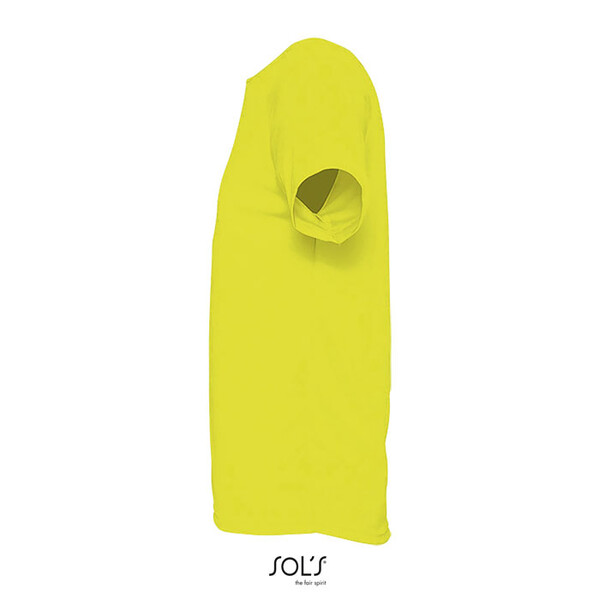 SPORTY T-shirt homem - Amarelo FluoS