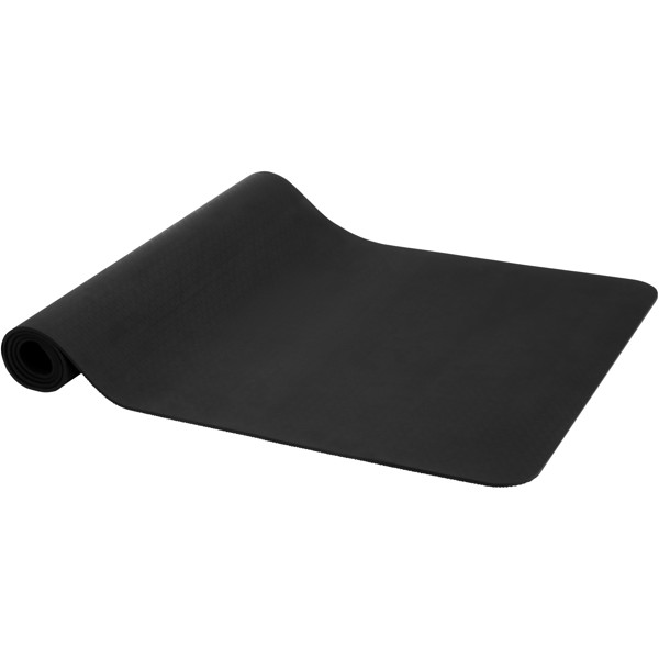 Virabha recycled TPE yoga mat - Solid Black