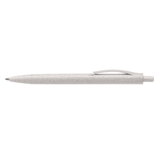 Zen - Wheat Plastic Pen - White / 4 Color inkjet