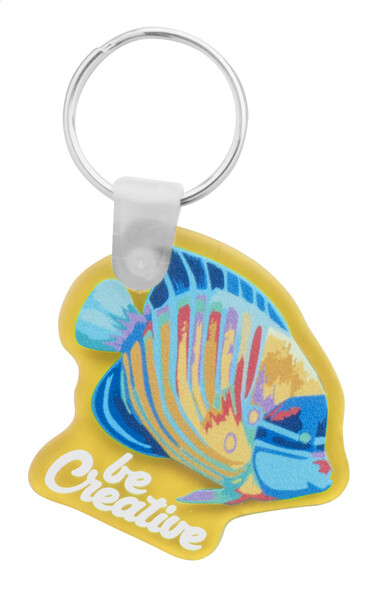 Porte-Clés CreaFob - Jaune Transparent