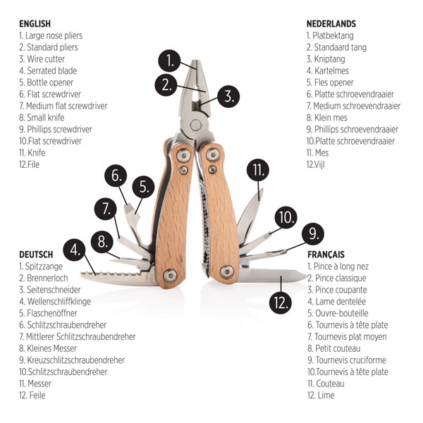 XD - Wood multitool mini