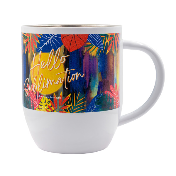 350 ml Day Alis Steel mug with sublimation coating