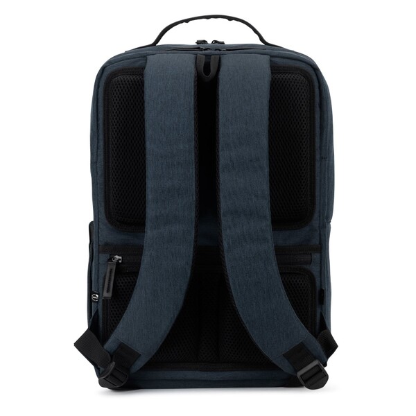 GLASGOW. Laptop backpack (17") made from high-density 600D recycled polyester (20L) - Blue
