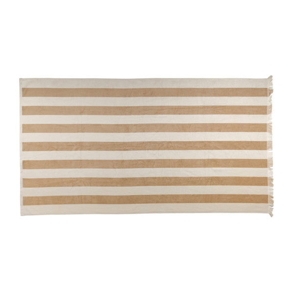 Ukiyo Yukari AWARE™ XL delux ručnik za plažu 100×180 cm - Smeđa