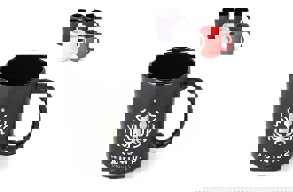 Oslo contrasting matte and shiny glaze 350ml - White