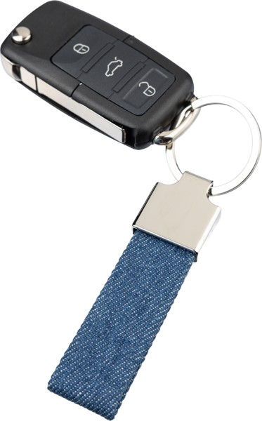 Porta-chaves em ganga Enzi