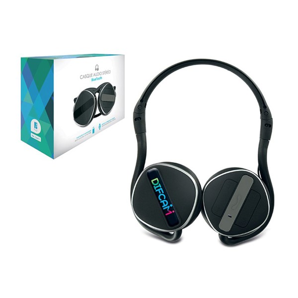 CASQUE AUDIO STEREO BT SANS FIL PLIABLE