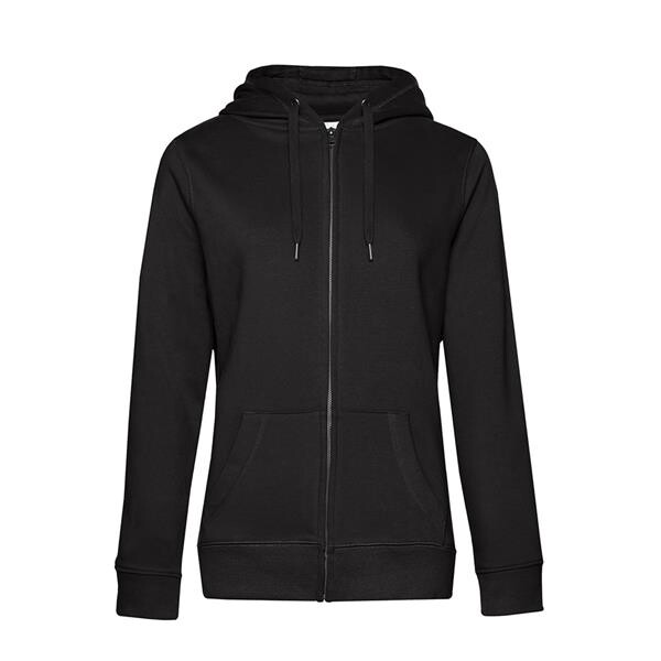Queen Zipped Hood - Black Pure / S