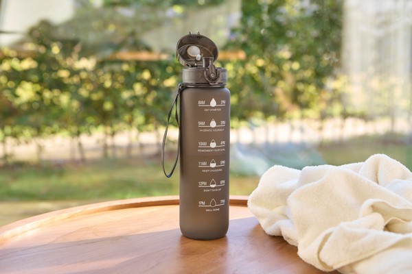 rPET drinkfles Brinley 1000 ml - transparant