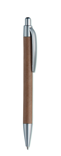 Carton barrel ball pen Pushton