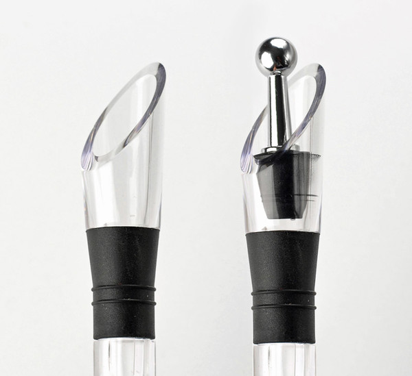 Wine chiller with pourer BLANC