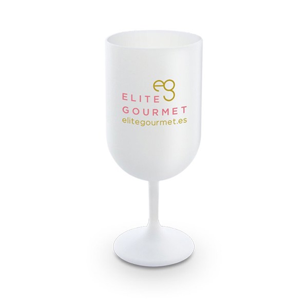 18 cl wine glass - Blanc opaque / 