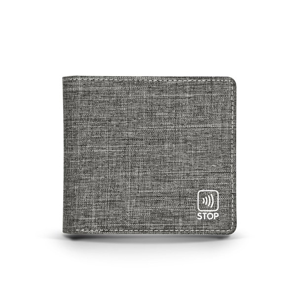 PORTE-MONNAIE PORTE CARTE DE CREDIT AVEC STOP RFID