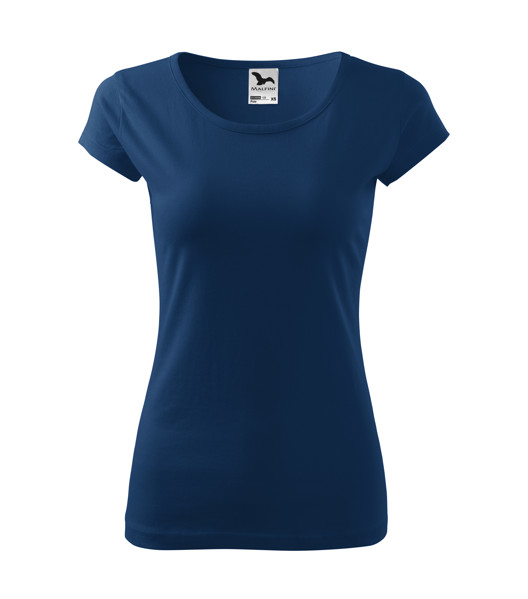 Tričko Dámské Malfini® Pure - Půlnoční Modrá / 2XL