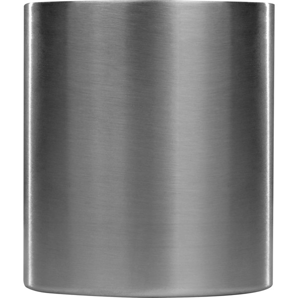 Metal mug with snap hook ANGELICA - Black