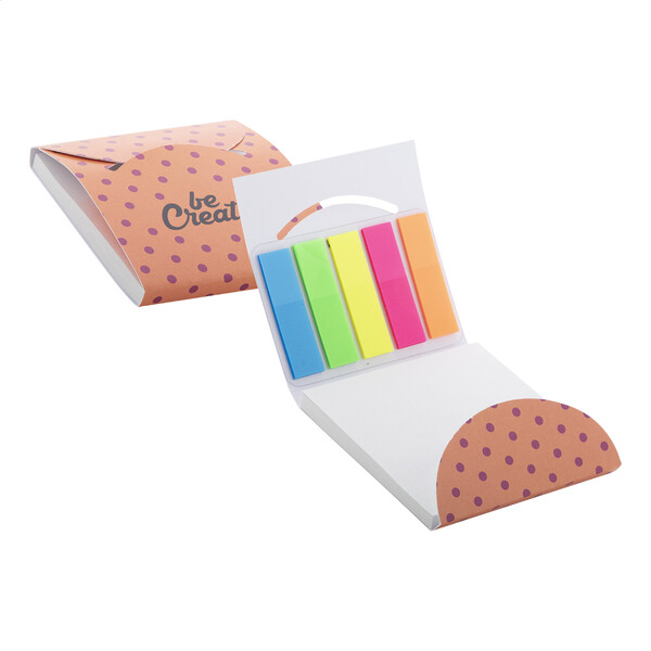 Bloc-notes autocollant personnalisé CreaStick Combo C