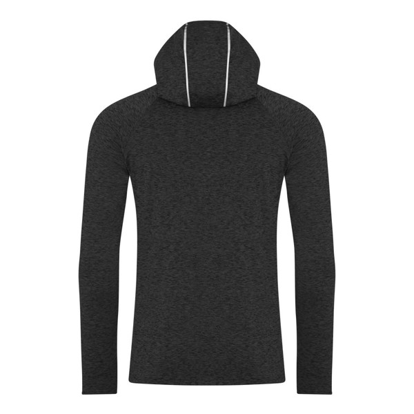 Muški cool top s ovratnikom - Crna Slate Melanž / XL