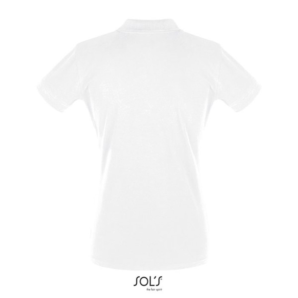 PERFECT WOMEN POLO 180g - White / XL