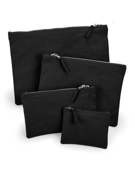 Canvas Accessory Pouch - Black / S