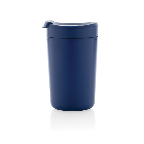 Mug 300ml en acier recyclé RCS Avira Alya - Bleu Royal