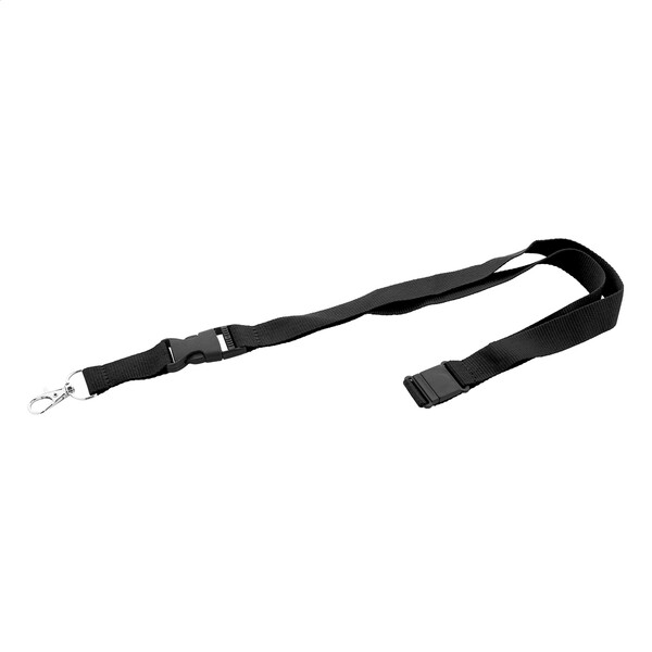 RPET lanyard Revent Plus - Black