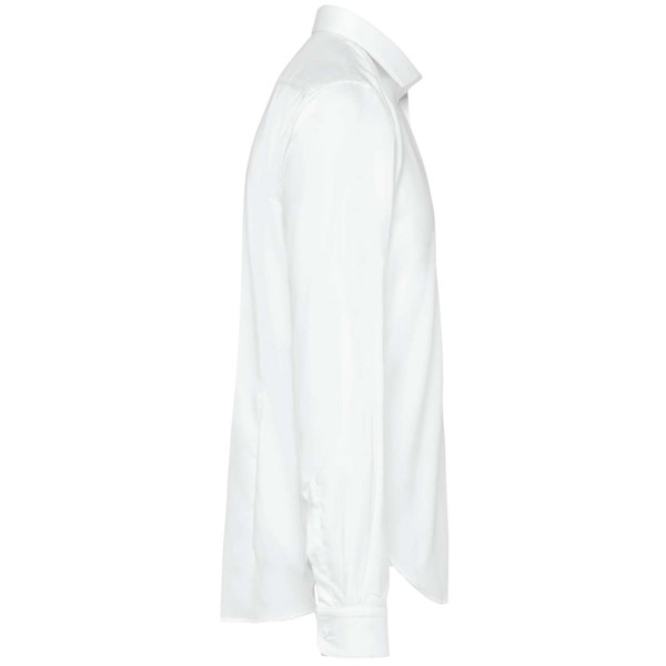 Men's Pinpoint Oxford Long-Sleeved Shirt - White / L