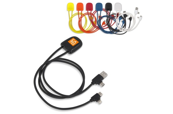 Kabel Xoopar Ice-C, 27 W, recikliran material - Bela