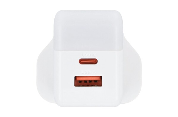 Adaptateur secteur Xoopar ICE-G 65 W GaN avec prise britannique - Blanc
