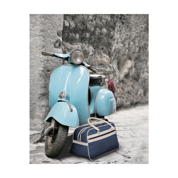 RetroSport sac de sport - Blanc / Noir