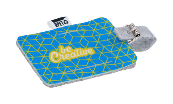 Custom Rpet Luggage Tag CreaFelt Tag