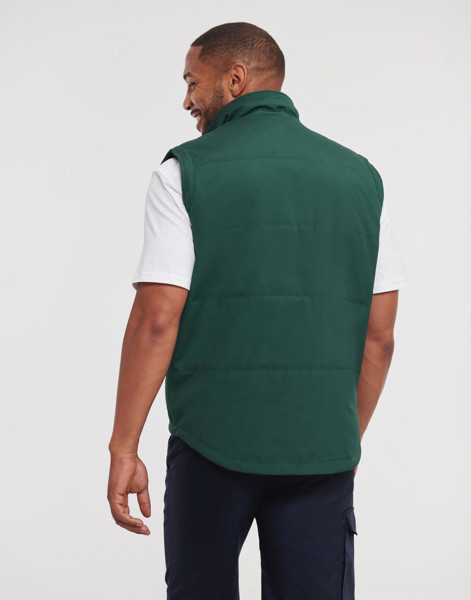 Heavy Duty Workwear Gilet - Black / 2XL