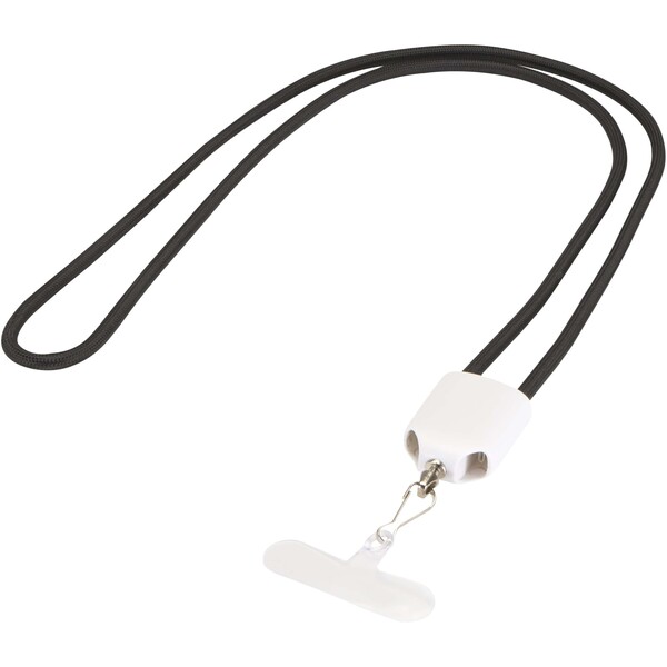Ion 65W 5-in-1 recycled plastic lanyard charging cable