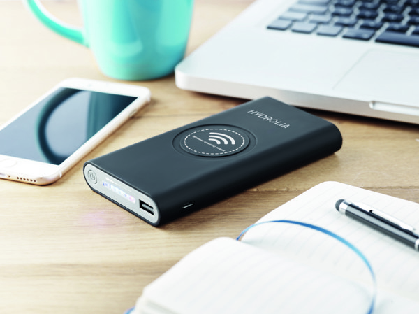 Powerbank wireless con hub Vigor - Nero