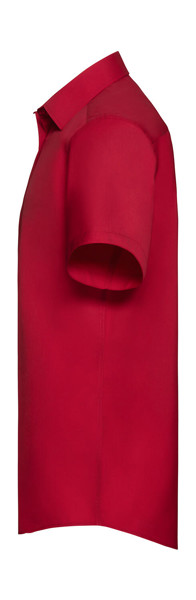 Tailored Poplin Shirt - Classic Red / 2XL